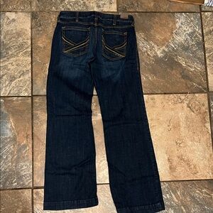 Ariat dark blue Trouser Jeans 31 R these were worn once maybe twice like new!